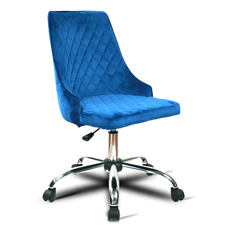 MC-MC-2111 Lingge Velvet fabric Upholstered Home Office Chair